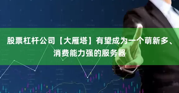 股票杠杆公司【大雁塔】有望成为一个萌新多、消费能力强的服务器